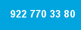 922 770 33 80